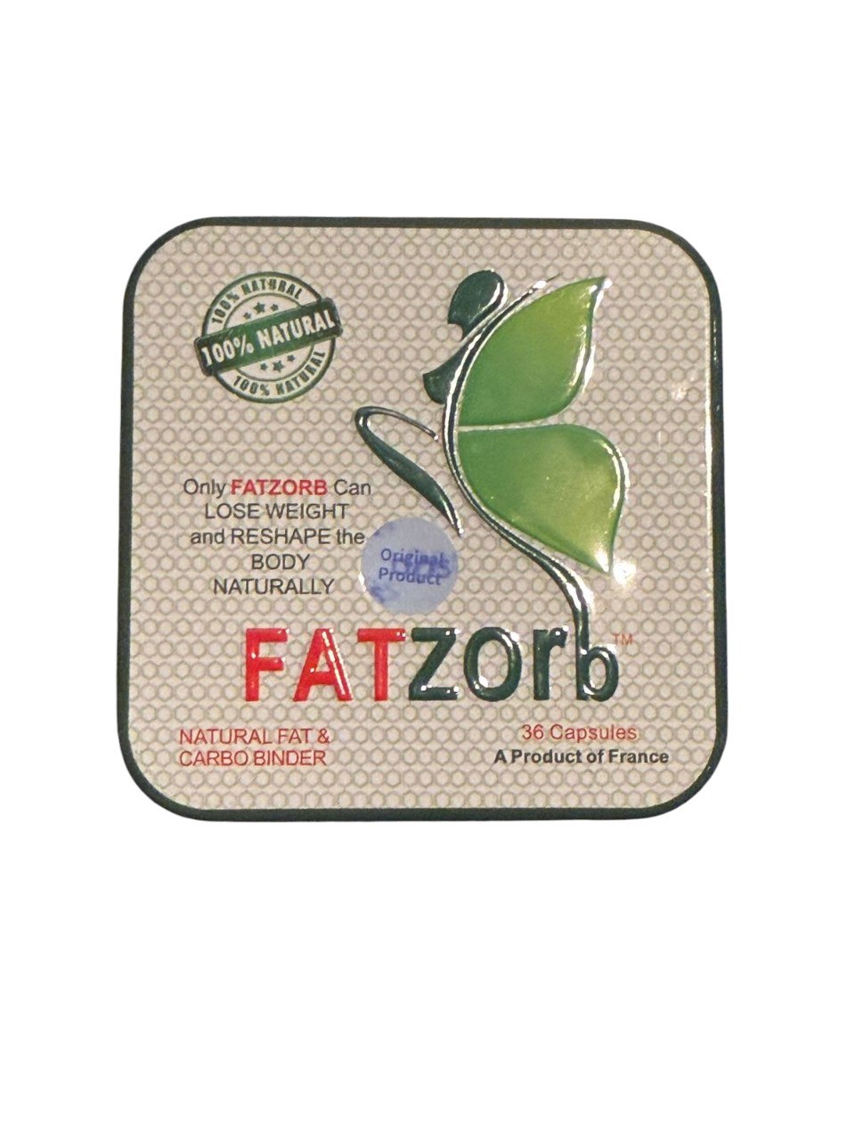 🌿 FATZORB™ - Natural Fat & Carbo Binder (36 Capsules)