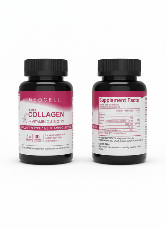 🌸 NEOCELL Super Collagen + Vitamin C & Biotin (30 Servings)