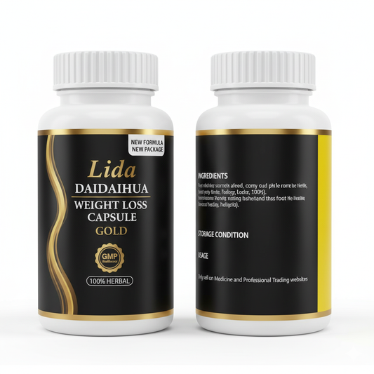 🌟 Lida DAIDAIHUA Weight Loss Capsule GOLD - New Formula (100% Herbal)